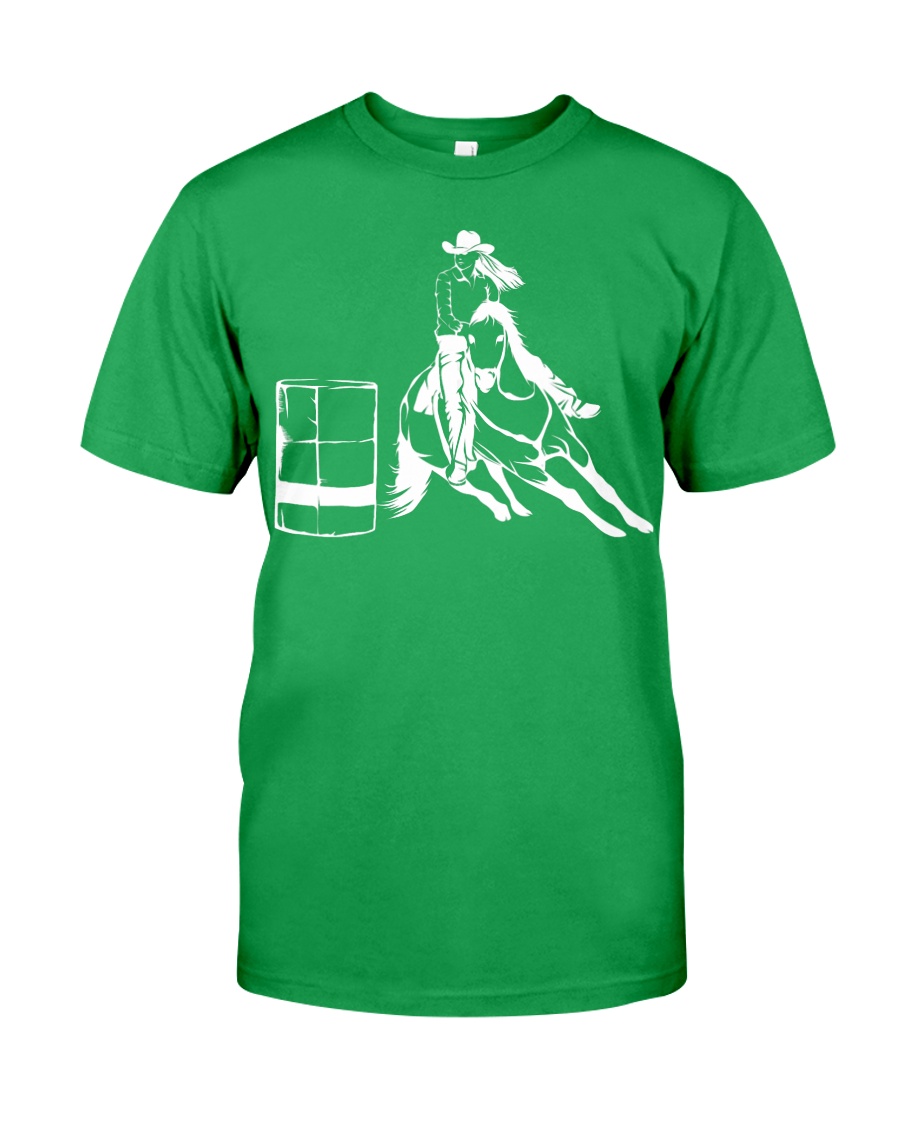 Barrel Racing Rodeo Shirt Cute Horse Lover Classic T-Shirt