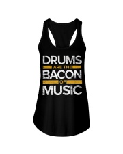 Drums Are The Bacon Of Music Drums Gi Ladies Flowy Tank thumbnail