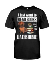 Dachshund Shirt - Wiener D Classic T-Shirt front