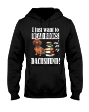 Dachshund Shirt - Wiener D Hooded Sweatshirt thumbnail
