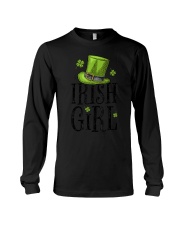 Irish Girl T shirt St Patricks Day Irish W Long Sleeve Tee thumbnail
