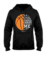 Christian Basketball Shirt I Can Do All Things Phi Hooded Sweatshirt thumbnail