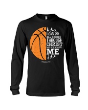 Christian Basketball Shirt I Can Do All Things Phi Long Sleeve Tee thumbnail