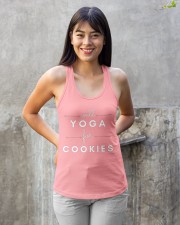 will yoga for cookies Ladies Flowy Tank apparel-ladies-flowy-tank-lifestyle-front-23