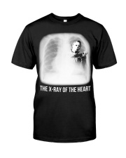 The X-ray Of The Heart Classic T-Shirt front