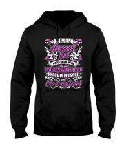 August Girl With Daisies Hooded Sweatshirt thumbnail