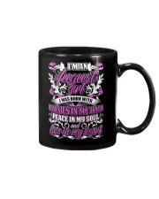 August Girl With Daisies Mug thumbnail