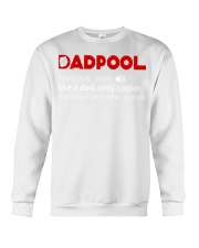 Dadpool Father's Day Awesome Gift For Dad Crewneck Sweatshirt tile