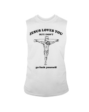 Jesus Loves You But I Dont Shirt For Fans Sleeveless Tee tile