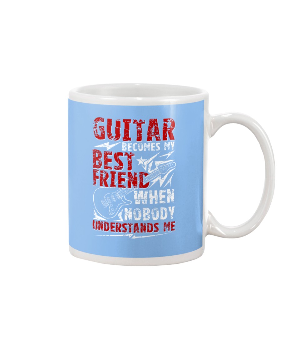 Guitar Become My Best Friend Mug