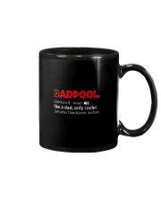 Dadpool Father's Day Awesome Gift For Dad B Mug tile
