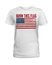Burn This Flag Otis 3 From Hell Shirt For Fans Ladies T-Shirt tile