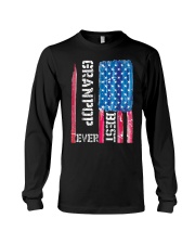 Best Grandpop Ever Distressed American Flag Tshirt Long Sleeve Tee thumbnail