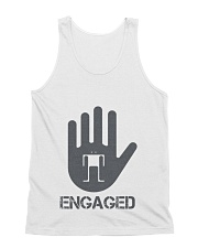 Stop I am Engaged All-over Unisex Tank thumbnail