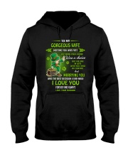 TO MY GORGEOUS IRISH WIFE I LOVE YOU Hooded Sweatshirt thumbnail