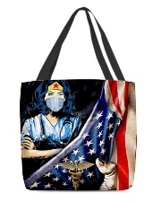 Nurse usa flag 2020 All-over Tote back