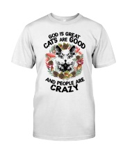 cats are good Classic T-Shirt tile