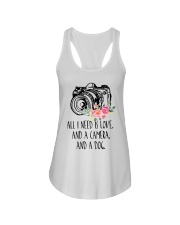 camera need Ladies Flowy Tank tile
