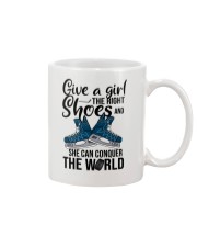 Give A Girl and Right Shoes Mug tile