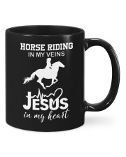 Horse riding in my veins Jesus in my heart Mugs tile