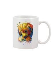 golden retriever Mug tile