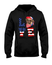 Love Dog USA Hooded Sweatshirt tile