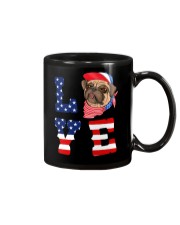 Love Dog USA Mug tile