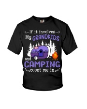 Grandkids And Camping Youth T-Shirt tile