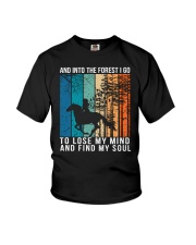 And into the forest I go To lose my mind and find my soul Youth T-Shirt tile