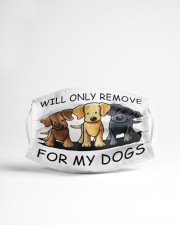 only remove for my dogs Cloth Face Mask - 3 Pack aos-face-mask-lifestyle-22