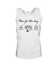 camping Plan for the day Unisex Tank tile