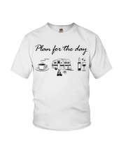 camping Plan for the day Youth T-Shirt tile