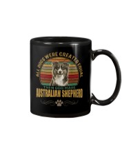 God Made Australian Shepherd dogs Mug tile