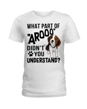 Didnt you understand dog Ladies T-Shirt tile