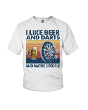 beer darts may be 3 people Youth T-Shirt tile