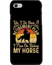 I Plan On Riding My Horse Phone Case tile