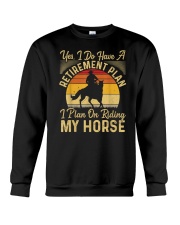 I Plan On Riding My Horse Crewneck Sweatshirt tile