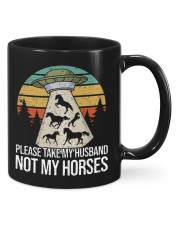 please take my husband not my horses Mugs tile