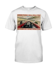 something fun car racing vintage 4 Premium Fit Mens Tee tile