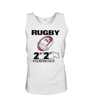 rugby 2020 quarantined Unisex Tank tile