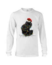cat christmas Long Sleeve Tee tile
