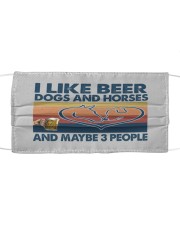 beer dogs horses may be 3 people Mask tile