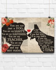 german shepherd girl poster 24x16 Poster aos-poster-landscape-24x16-lifestyle-18
