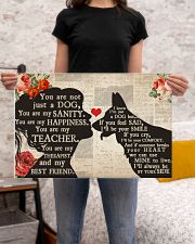 german shepherd girl poster 24x16 Poster poster-landscape-24x16-lifestyle-20