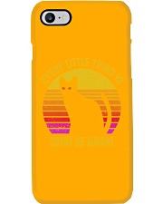 Cat Retro Be Alright Phone Case tile