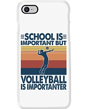 school important volleyball importanter Phone Case tile