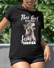 This Girl Runs On Jesus And Horses Funny Classic T-Shirt apparel-classic-tshirt-lifestyle-front-234