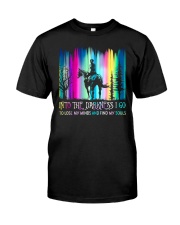 into the darkness i go Premium Fit Mens Tee tile