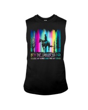 into the darkness i go Sleeveless Tee tile