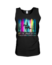 into the darkness i go Unisex Tank tile